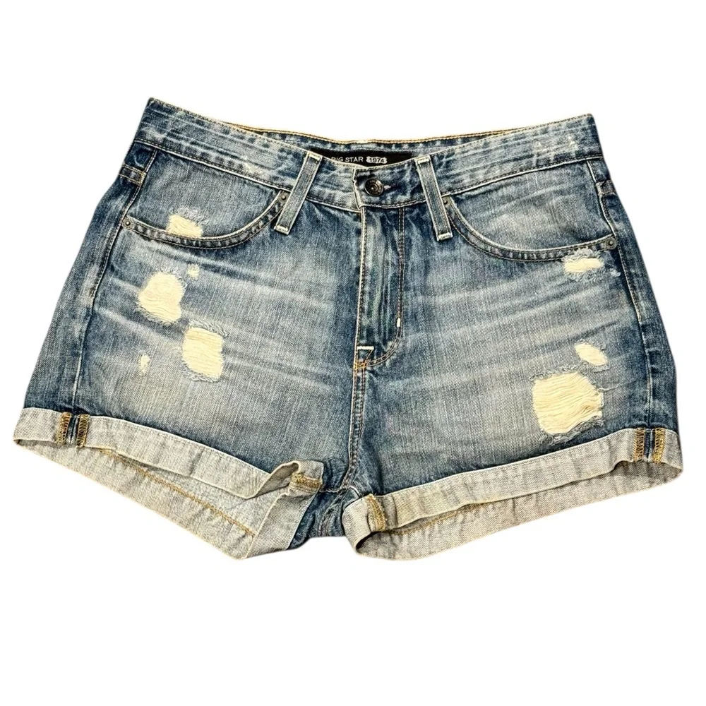 ARITZIA- Wlifred Free Wm's Hoodie S,paired w BIG STAR Distressed Denim Shorts 27